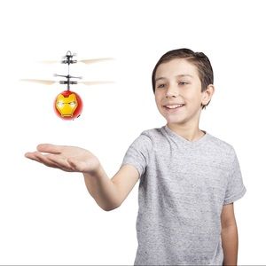 NEW Marvel Avengers Iron Man IR UFO Heli Ball Helicopter World Tech Toys